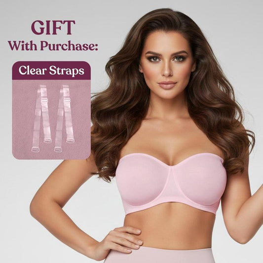 Convertible Unlined Bandeau Bra Lift