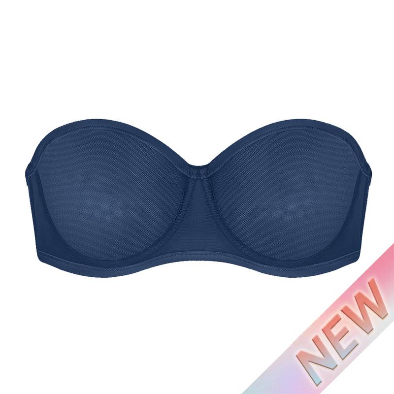 Convertible Unlined Bandeau Bra Lift
